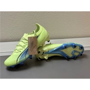 New Puma Ultra Ultimate FG AG Women's Size 7 Volt Blue Soccer Cleats 106898-01